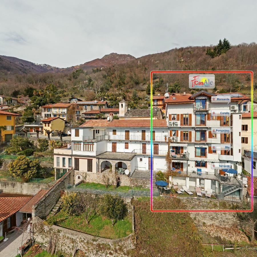 Casale Fe-Wo - Appartamenti Con Vista Lago Cannero Riviera Exteriér fotografie