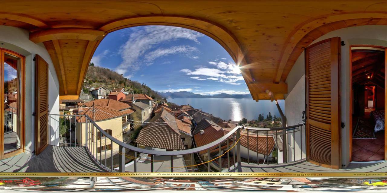 Casale Fe-Wo - Appartamenti Con Vista Lago Cannero Riviera Exteriér fotografie