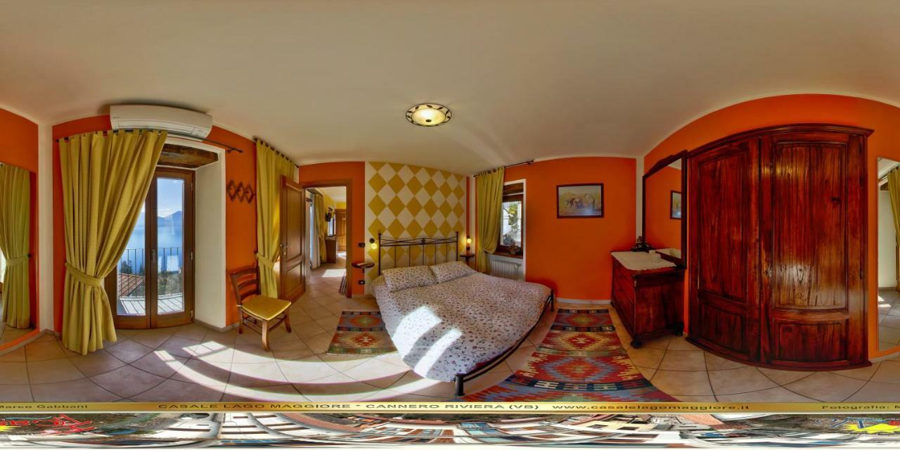 Casale Fe-Wo - Appartamenti Con Vista Lago Cannero Riviera Exteriér fotografie